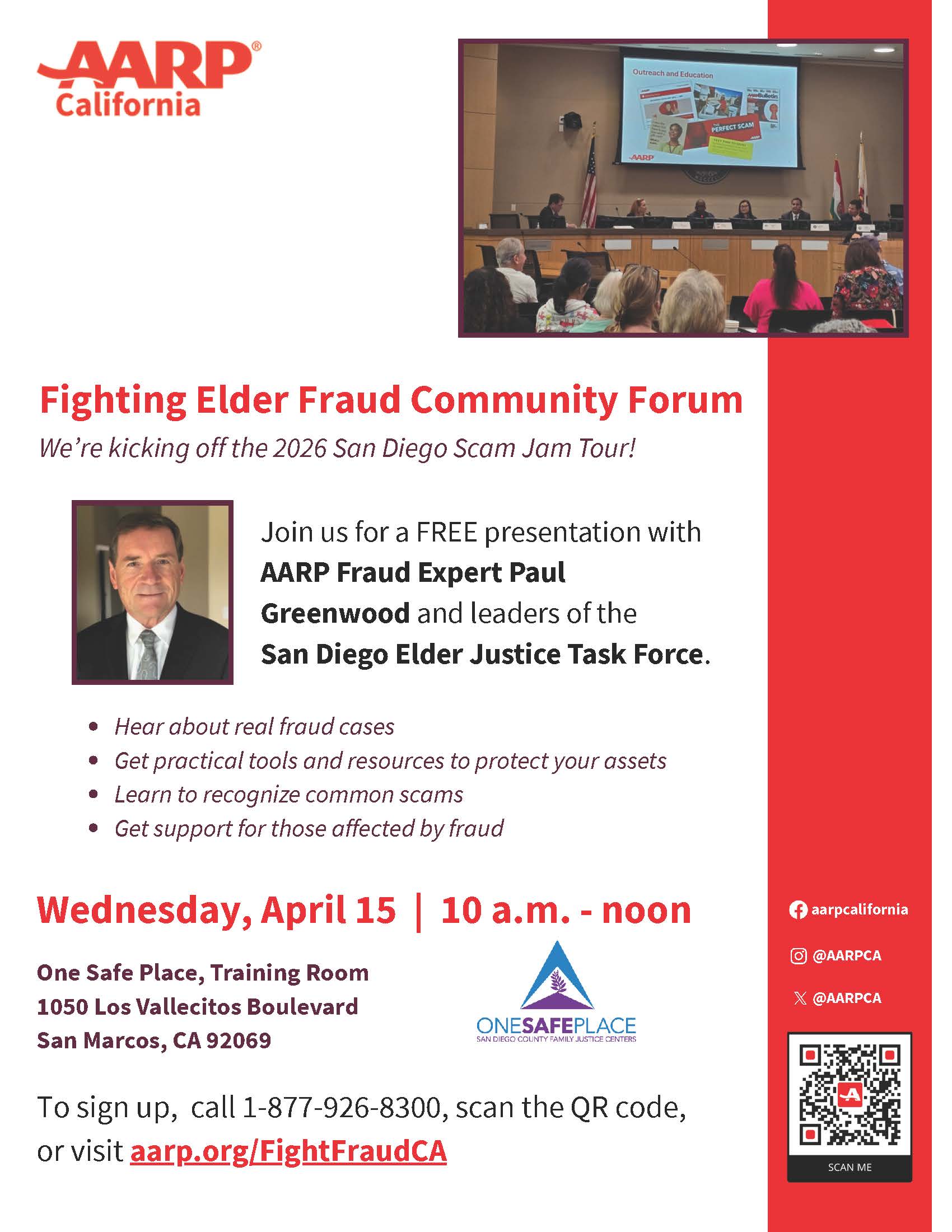 Fighting Elder Fraud Flyer