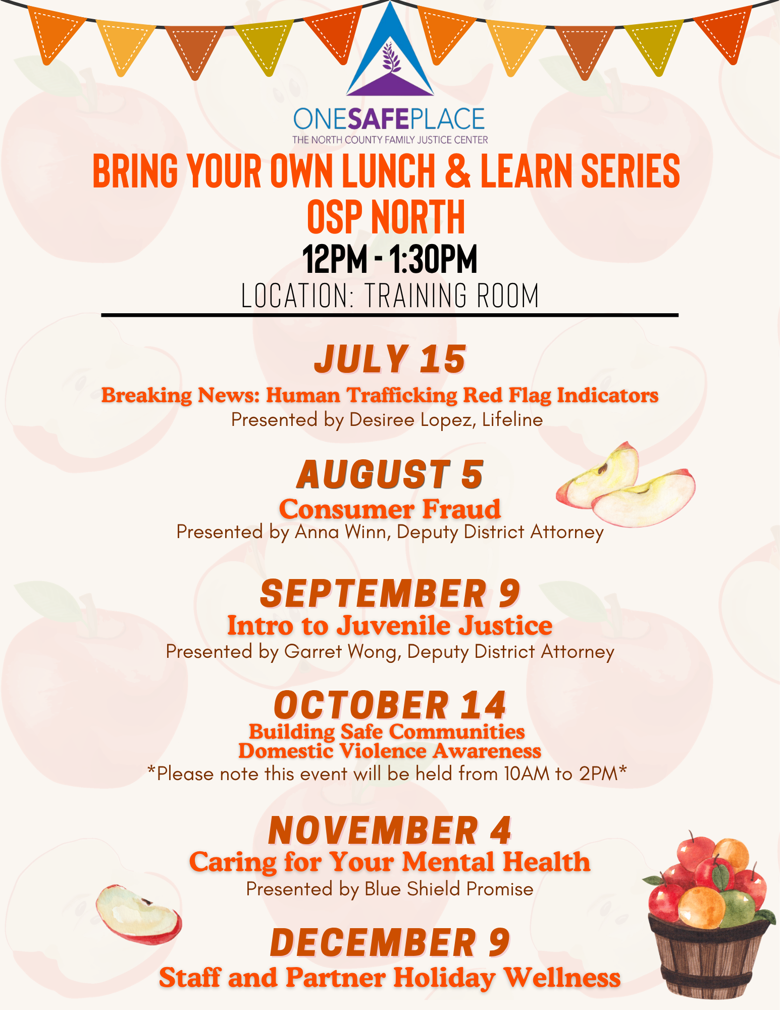 North Lunch and Learn